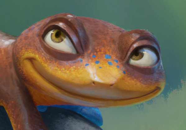 'Newt', the Pixar/Disney film you'll never see - except for this artwork